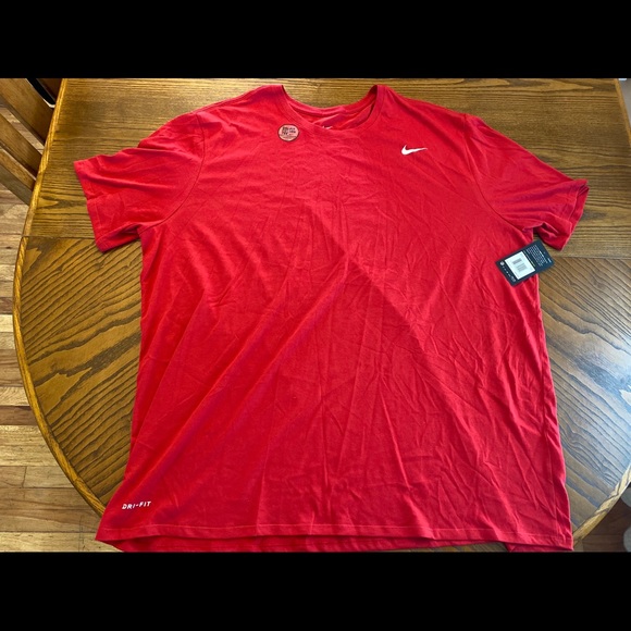 Nike | Shirts | 4xl Nike Red Drifit 